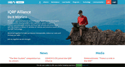 Desktop Screenshot of iqrfalliance.org